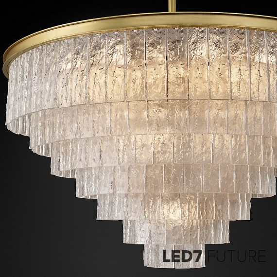 Restoration Hardware - Glacé 7-Tier Round Chandelier